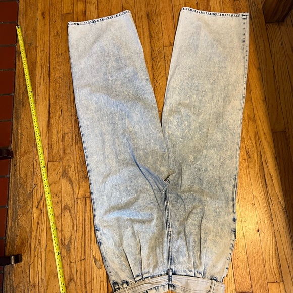 Pretty little things high rise wide denim pants size 4 - Picture 7 of 7